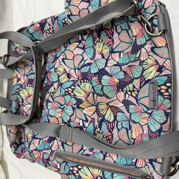 Sakroots Eco-Twill Backpack - Multicolor Butterfly - Picture 5 of 16